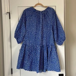 Balloon sleeved dress